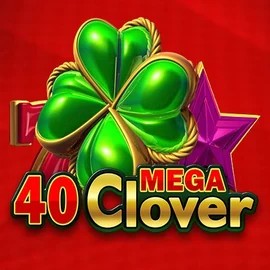40 Mega Clover logo – Slots by Amusnet Interactive at Hugo Casino