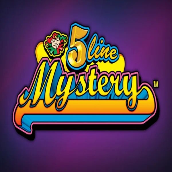 5 Line Mystery slot logo by Eurocoin Interactive at Hugo Casino