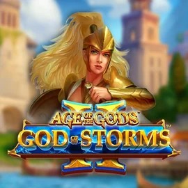 Age Of The Gods: God Of Storms 2 by Playtech, showcased at hugocasinoo.com – game logo