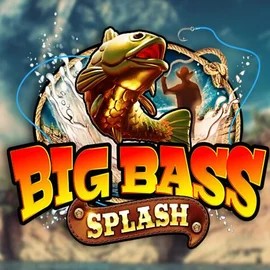 Slots logo of Big Bass Splash from Pragmatic Play at Hugo Casino