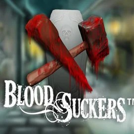 Blood Suckers slot logo by NetEnt at Hugo Casino