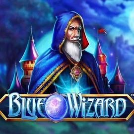 Slots logo of Blue Wizard from Quickspin at Hugo Casino