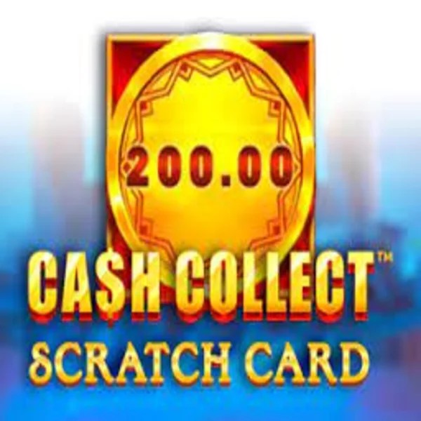 Official Lottery logo: Cash Collect Scratch by Playtech at Hugo Casino