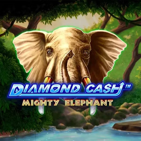 Diamond Cash Mighty Elephant logo by Greentube at Hugo Casino