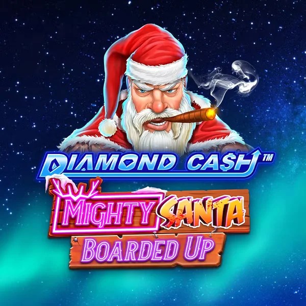 Diamond Cash Mighty Santa Boarded Up – slot by Greentube, featured at hugocasinoo.com
