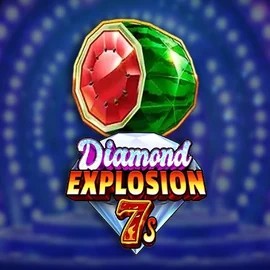 Diamond Explosion 7s slot visual from RubyPlay available on hugocasinoo.com