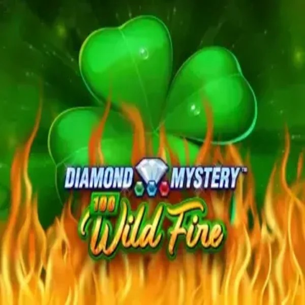 Diamond Mystery 100 Wild Fire by Greentube, showcased at hugocasinoo.com – game logo