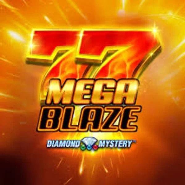 Diamond Mystery Mega Blaze logo by Greentube at Hugo Casino