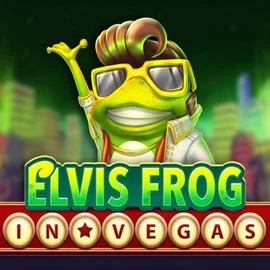 Elvis Frog In Vegas online game logo by BGAMING on hugocasinoo.com