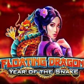 Floating Dragon Year of the Snake by Pragmatic Play, showcased at hugocasinoo.com – game logo