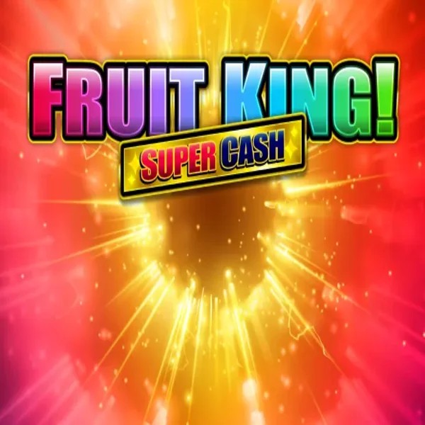 Fruit King Super Cash logo by Greentube at Hugo Casino