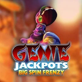 Genie Jackpots: Big Spin Frenzy slot visual from Blueprint Gaming available on hugocasinoo.com