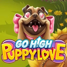 Go High Puppy Love by RubyPlay, showcased at hugocasinoo.com – game logo