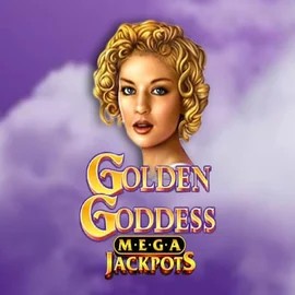 Golden Goddess Megajackpots logo by IGT at Hugo Casino
