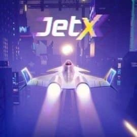 jetX casino game by SmartSoft – featured logo at Hugo Casino