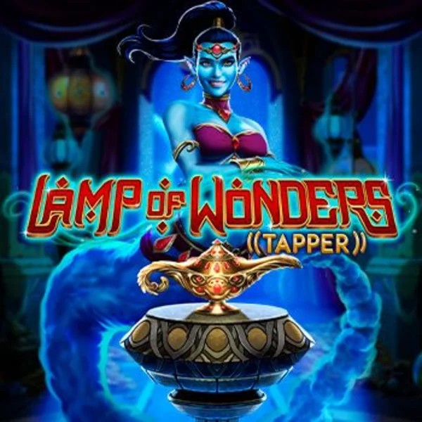 Slots logo of Lamp Of Wonders Tapper from Greentube at Hugo Casino
