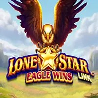 Lone Star Link Eagle Wins logo – Slots by Novomatic at Hugo Casino