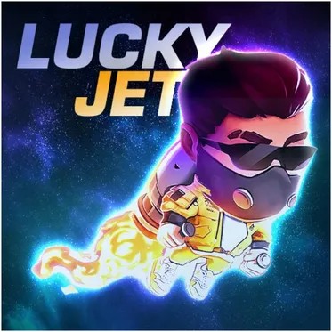 Lucky Jet logo by 1win Games Hugo Casino