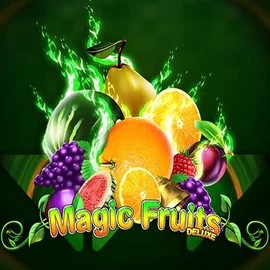 Magic Fruits Deluxe casino game by Wazdan – featured logo at Hugo Casino