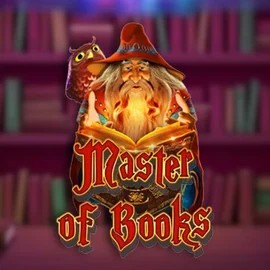 Master of Books logo by Swintt at Hugo Casino