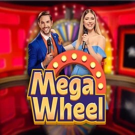 Official Live Casino logo: Mega Wheel by Pragmatic Play at Hugo Casino