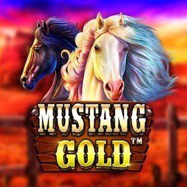 Mustang Gold slot icon by Pragmatic Play, available at Hugo Casino