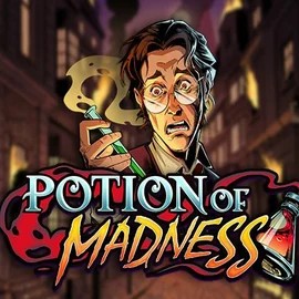Potion of Madness slot visual from  available on hugocasinoo.com