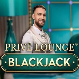 Privé Lounge Blackjack logo by Pragmatic Play Hugo Casino