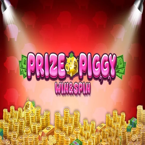 Prize Piggy Win &amp; Spin logo – Slots by Inspired Gaming at Hugo Casino