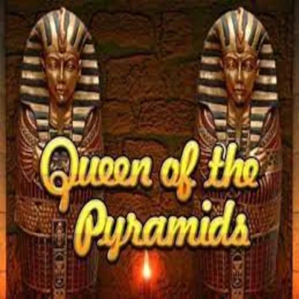 Queen of the Pyramids logo by Playtech at Hugo Casino
