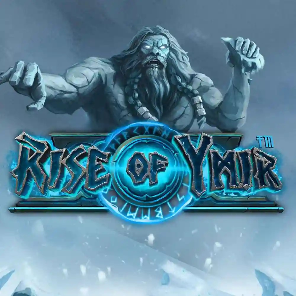 Rise of Ymir logo by Hacksaw Gaming at Hugo Casino