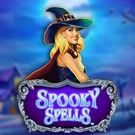 Spooky Spells slot visual from Novomatic available on hugocasinoo.com