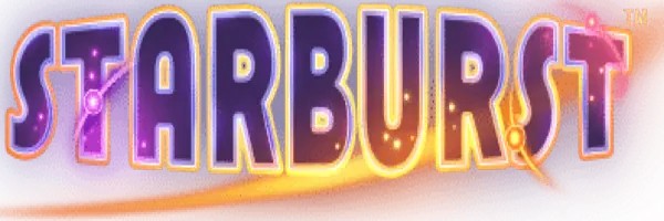 Starburst online game logo by NetEnt on hugocasinoo.com