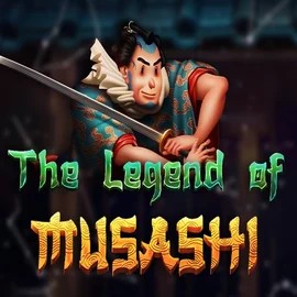 The Legend of Musashi online game logo by Peter & Sons on hugocasinoo.com