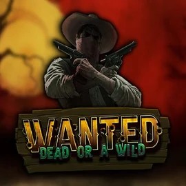 Wanted Dead or a Wild by Hacksaw Gaming, showcased at hugocasinoo.com – game logo