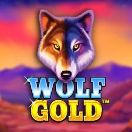 Wolf Gold game by Pragmatic Play – logo hosted on Hugo Casino